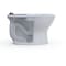 Toto TORNADO FLUSH Commercial Flushometer Floor-Mounted Toilet, Elongated Cotton White CT725CUG#01 - alternate 7